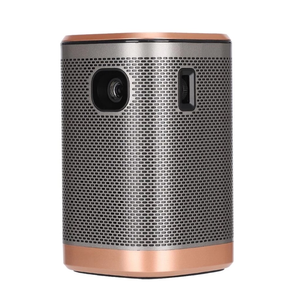 L2 480P Android 6.01 1GB + 8GB DLP Projector Keystone Correction 2.4G WiFi Home Theater Beamer - US Plug-1
