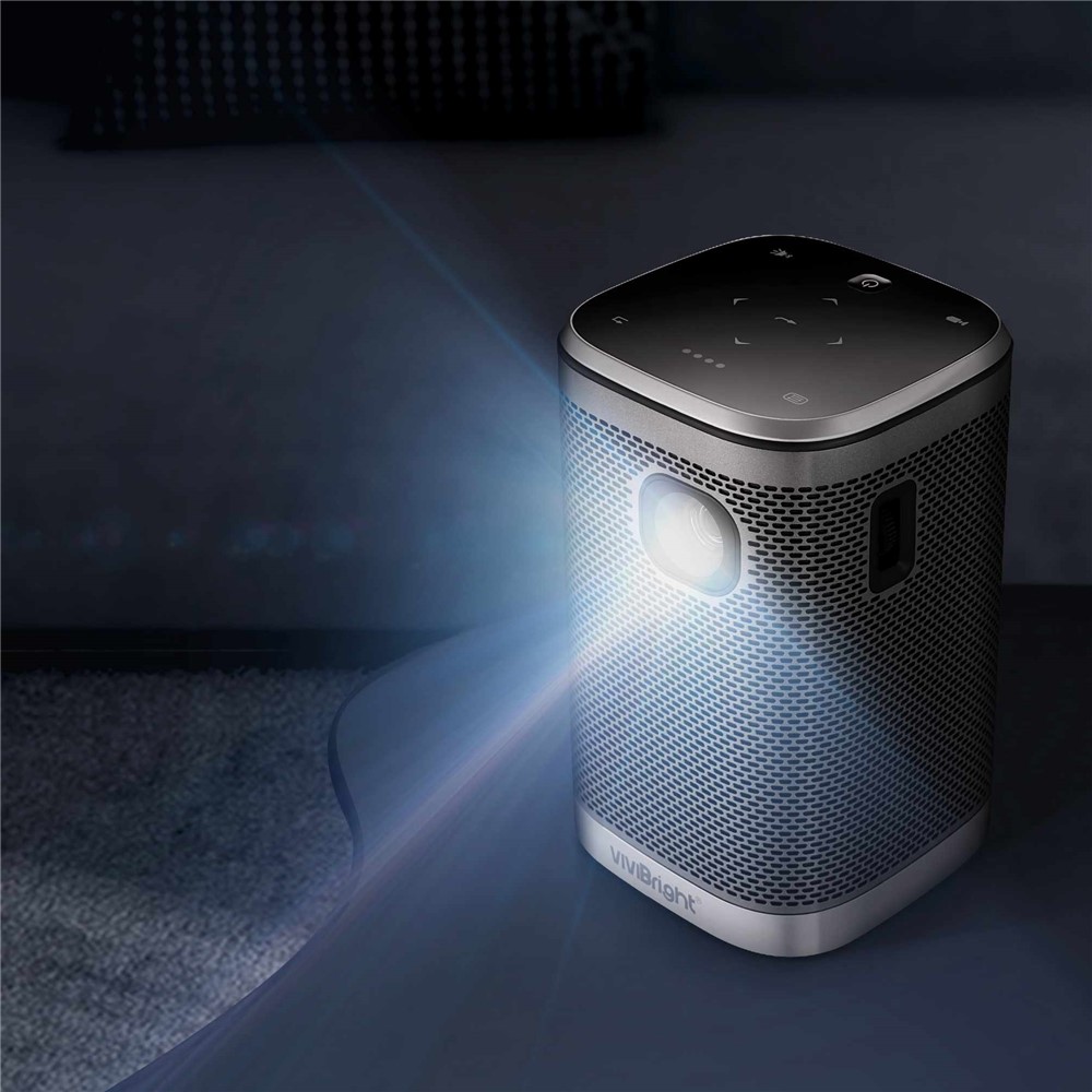 L2 Mini DLP Projector 480P Wireless Screen Mirroring 4500 Lumens Home Theater Beamer - US Plug-4