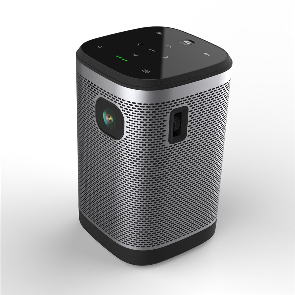 L2 Mini DLP Projector 480P Wireless Screen Mirroring 4500 Lumens Home Theater Beamer - US Plug-9