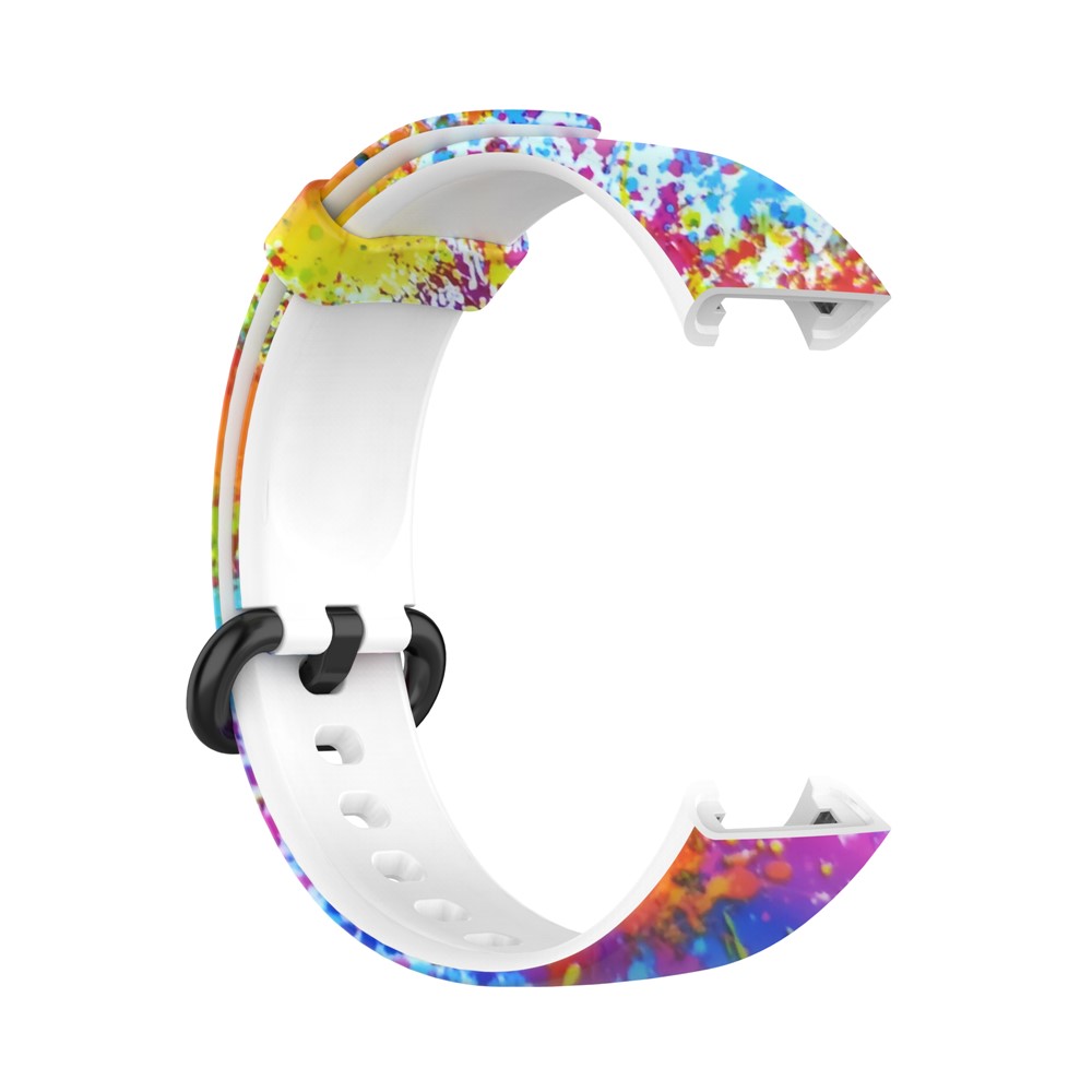 Colorful Pattern Printed Watchband Silicone Watch Strap for Xiaomi Redmi Watch / Mi Watch Lite - Colorful Print-4