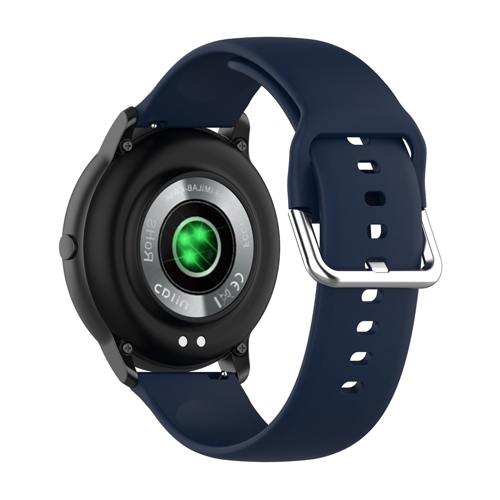 Wholesale Replacement Sport Smartwatch Strap Silicone Wrist Band Small Size  22mm for YAMAY SW022/Imilab KW66 - Midnight Blue from China | TVC-Mall.com