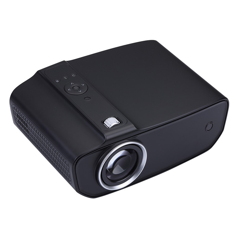 BL-69 MINI De 3,97 Pouces LED Projecteur Portable De 3,97 Pouces Support Audio De 3,5 Mm 1080p Lecture HD USB Accueil Média Player - Noir-2
