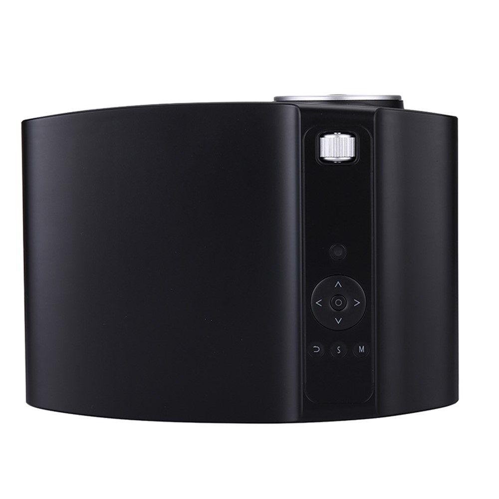 BL-69 MINI De 3,97 Pouces LED Projecteur Portable De 3,97 Pouces Support Audio De 3,5 Mm 1080p Lecture HD USB Accueil Média Player - Noir-4