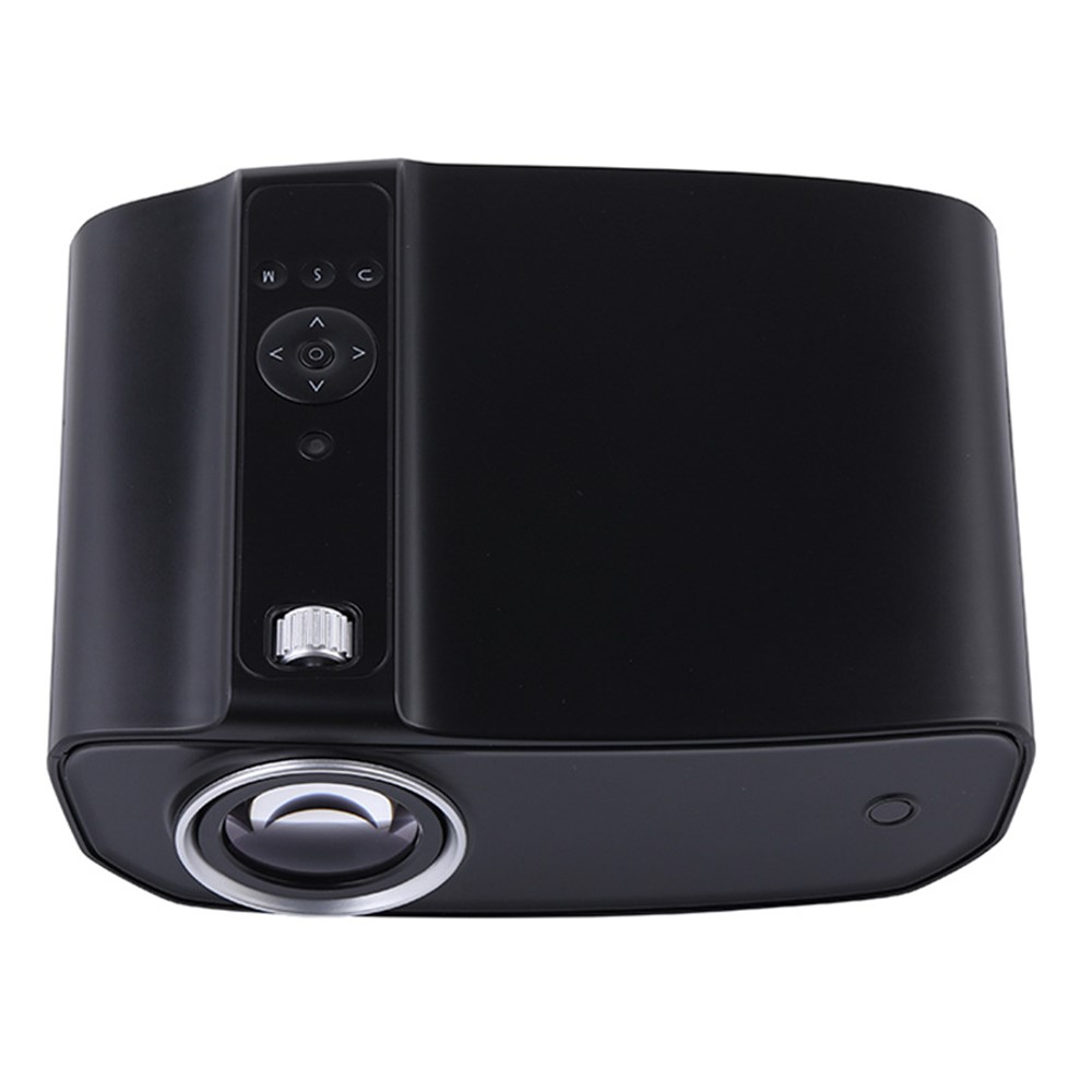 BL-69 MINI De 3,97 Pouces LED Projecteur Portable De 3,97 Pouces Support Audio De 3,5 Mm 1080p Lecture HD USB Accueil Média Player - Noir-5