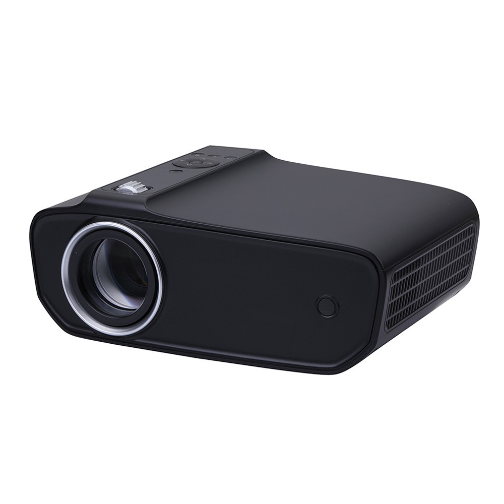 BL-69 MINI De 3,97 Pouces LED Projecteur Portable De 3,97 Pouces Support Audio De 3,5 Mm 1080p Lecture HD USB Accueil Média Player - Noir-6