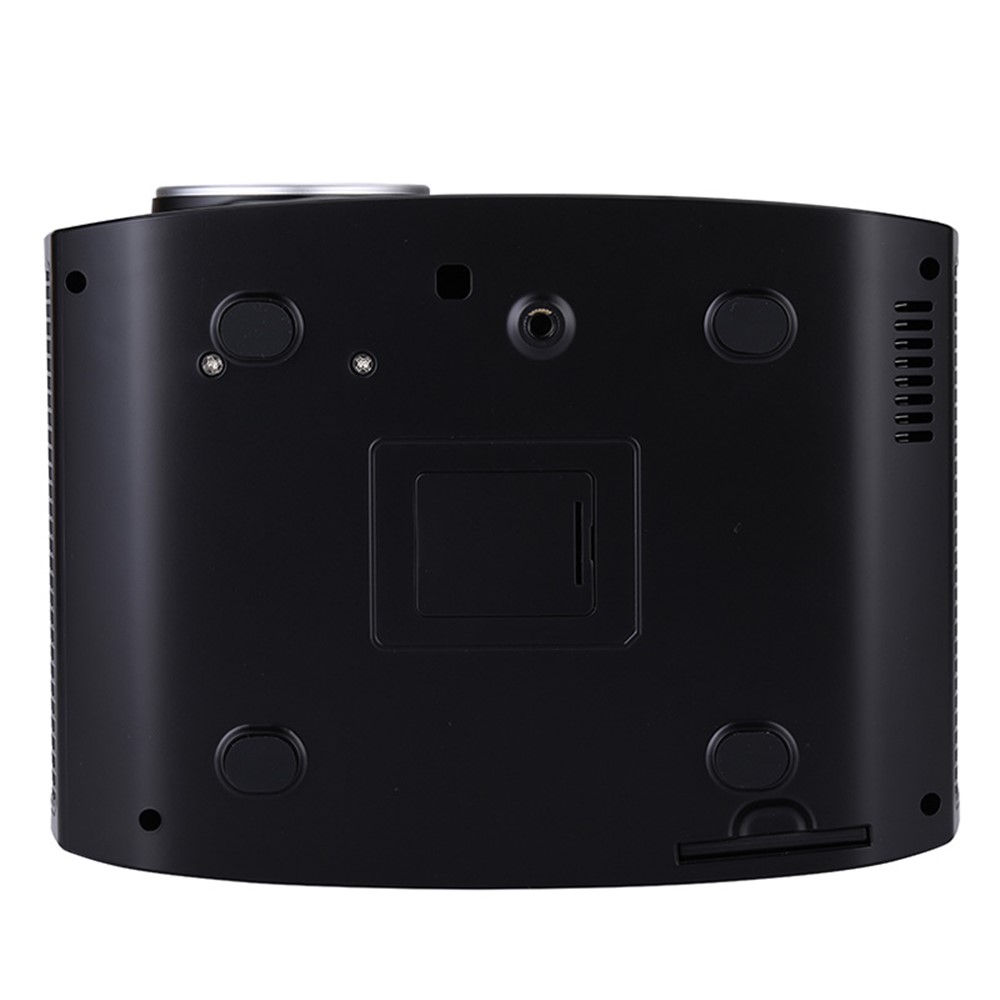 BL-69 MINI De 3,97 Pouces LED Projecteur Portable De 3,97 Pouces Support Audio De 3,5 Mm 1080p Lecture HD USB Accueil Média Player - Noir-7
