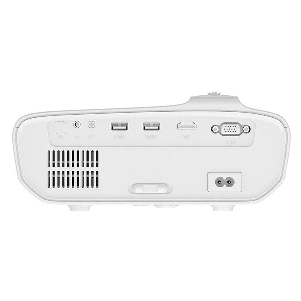 BL-69 Mini LED Projectur Mingrorring Affichage 1080p HD Playing Home Theatre Media Player Beamer - Blanche