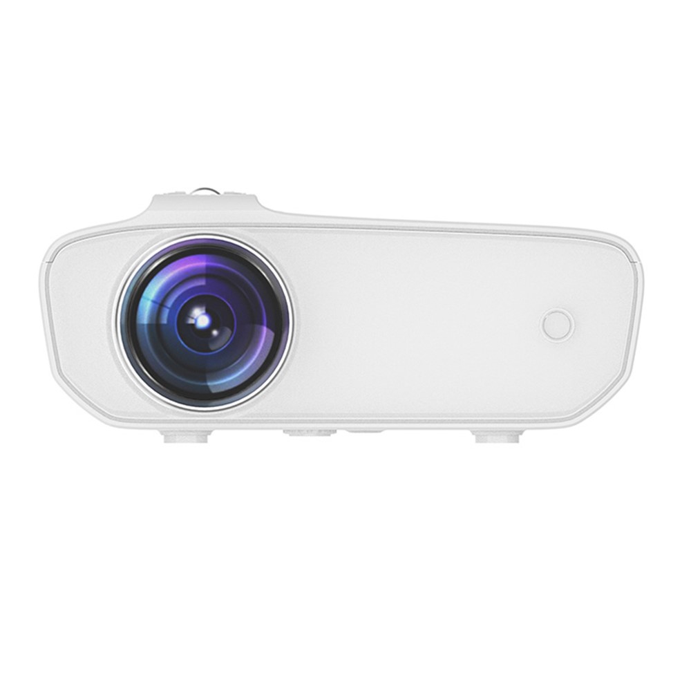 BL-69 MINI MINI LED Écran De Projecteur Affichage De La Mise En Miroir 1080p Lecture HD Home Theater Media Player Beamer - Blanc-7