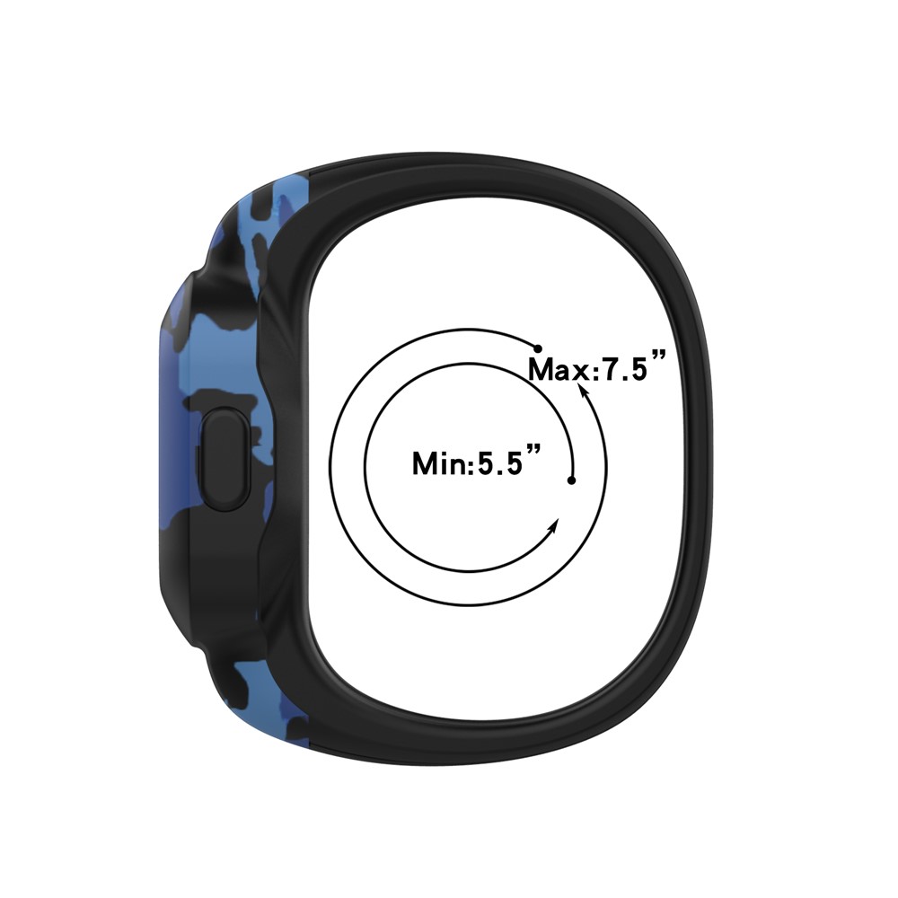 Pattern Printing Replacement Silicone Watch Band Wrist Strap for Garmin Vivofit jr 3, Size: S - Color Painted-6