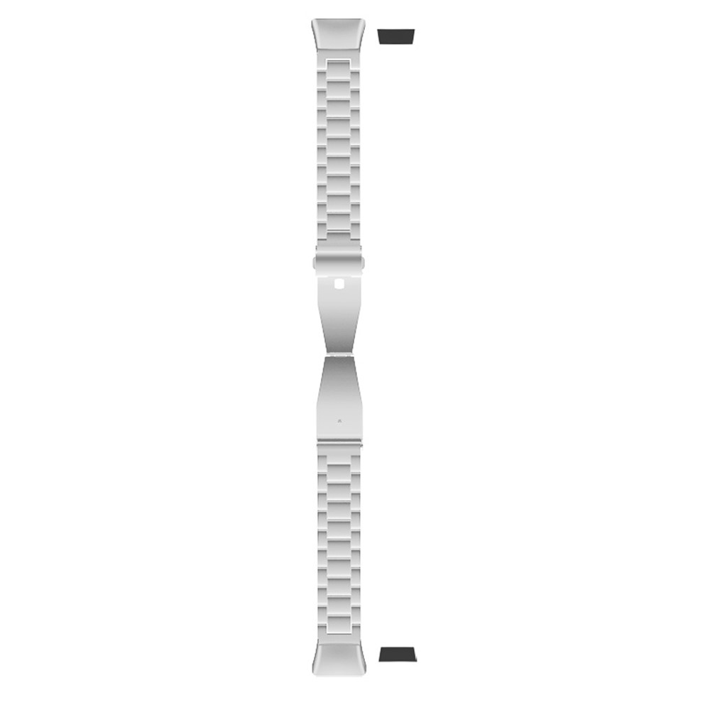 Premium Stainless Steel 3 Beads Accurate Cutting Process Replacement Bracelet Wristband Watch Band for Huawei Honor 6 / Huawei Band 6 - Silver-5