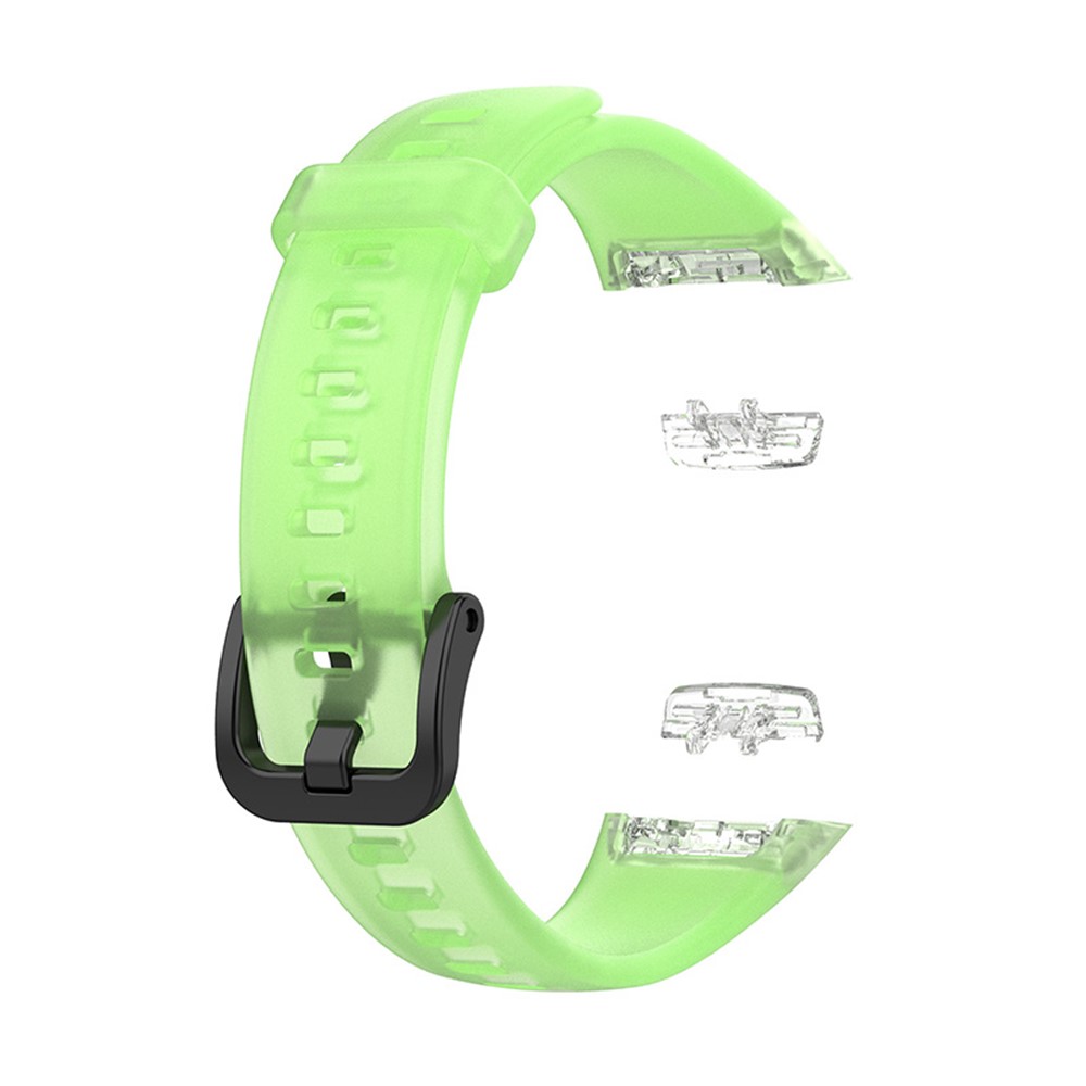 Wholesale Transparent Waterproof TPU Replacement Strap Watch Bands for Huawei  Band 6 / Honor Band 6 - Transparent Green from China | TVC-Mall.com