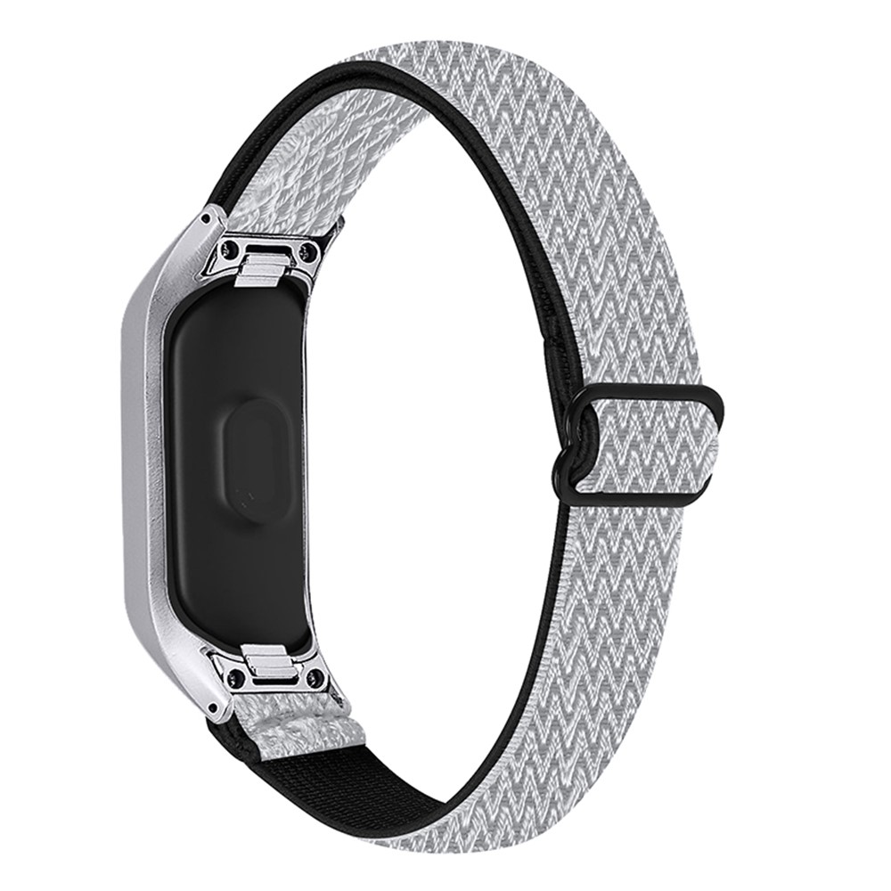 Wholesale Adjustable Elastic Wrist Band Soft Stretch Braided Nylon Loop  Bracelet Strap Replacement for Samsung Galaxy Fit-e R375 - Black/White from  China | TVC-Mall.com