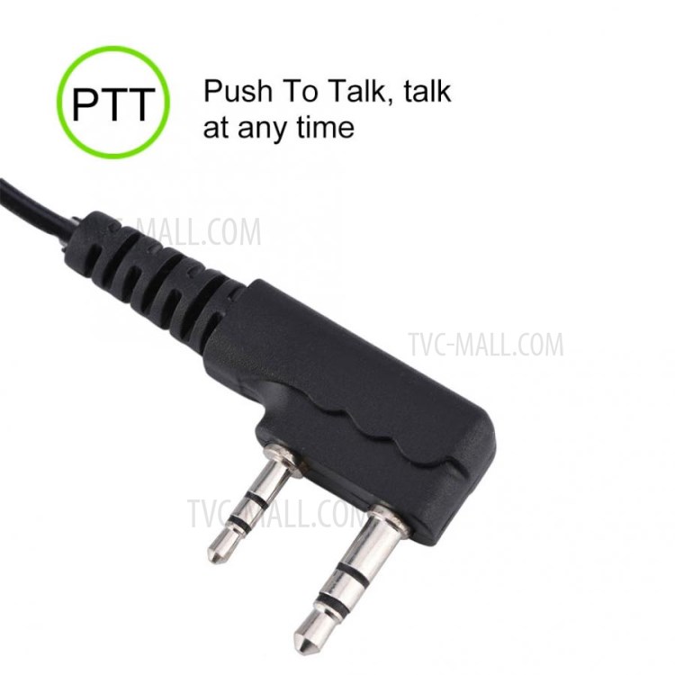 K-9 Universal 2 Pin Earphone Talkie Headset Earpiece for K Head Walkie Talkie Radio-5