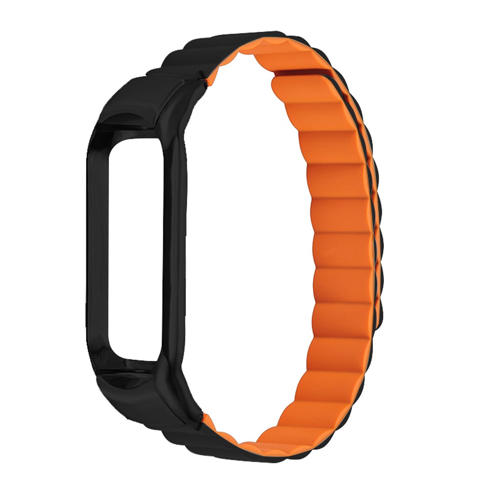 Silicone Magnetic Suction Watch Strap Replacement Wristband for Xiaomi Mi Band 5/6-2