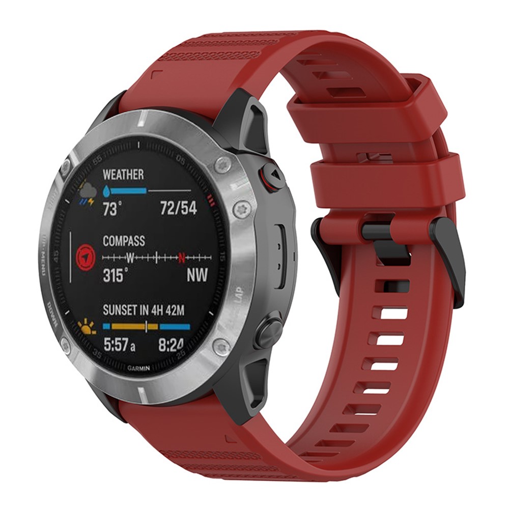 Wholesale 22mm Silicone Watch Band Strap with Screwdrivers for Garmin Fenix  6 GPS/6 Pro GPS/6 Sapphire GPS/Garmin Fenix 5/5 Plus - Red from China |  TVC-Mall.com