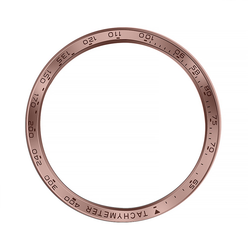 Relógio De Aço Inoxidável Resistente A Riscos Capa De Anel Protetor Para Samsung Galaxy Watch3 41mm - Bronze-2