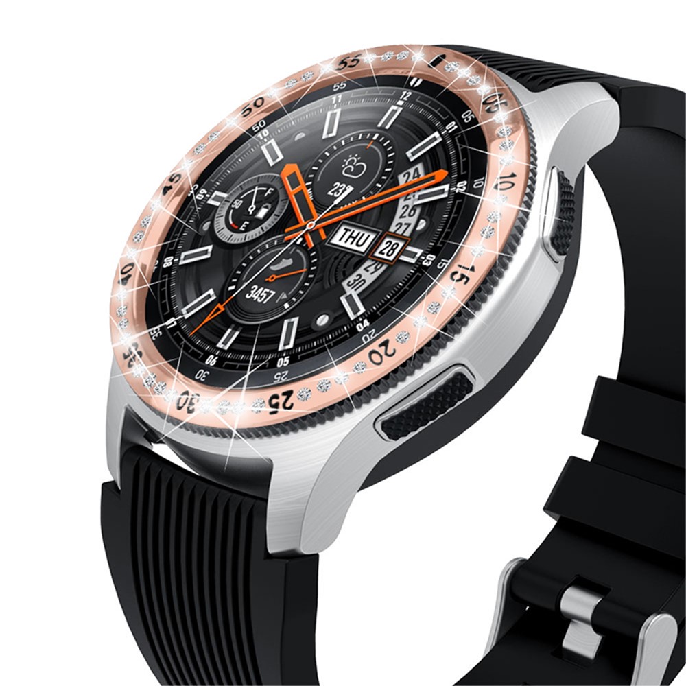 Wholesale Anti-scratch Protective Stainless Steel Watch Bezel Ring Cover  with Shiny Rhinestone Decor for Samsung Gear S3 Frontier/Gear S3 Classic -  Rose Gold from China | TVC-Mall.com