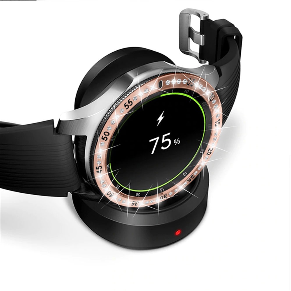 Wholesale Anti-scratch Protective Stainless Steel Watch Bezel Ring Cover  with Shiny Rhinestone Decor for Samsung Gear S3 Frontier/Gear S3 Classic -  Rose Gold from China | TVC-Mall.com