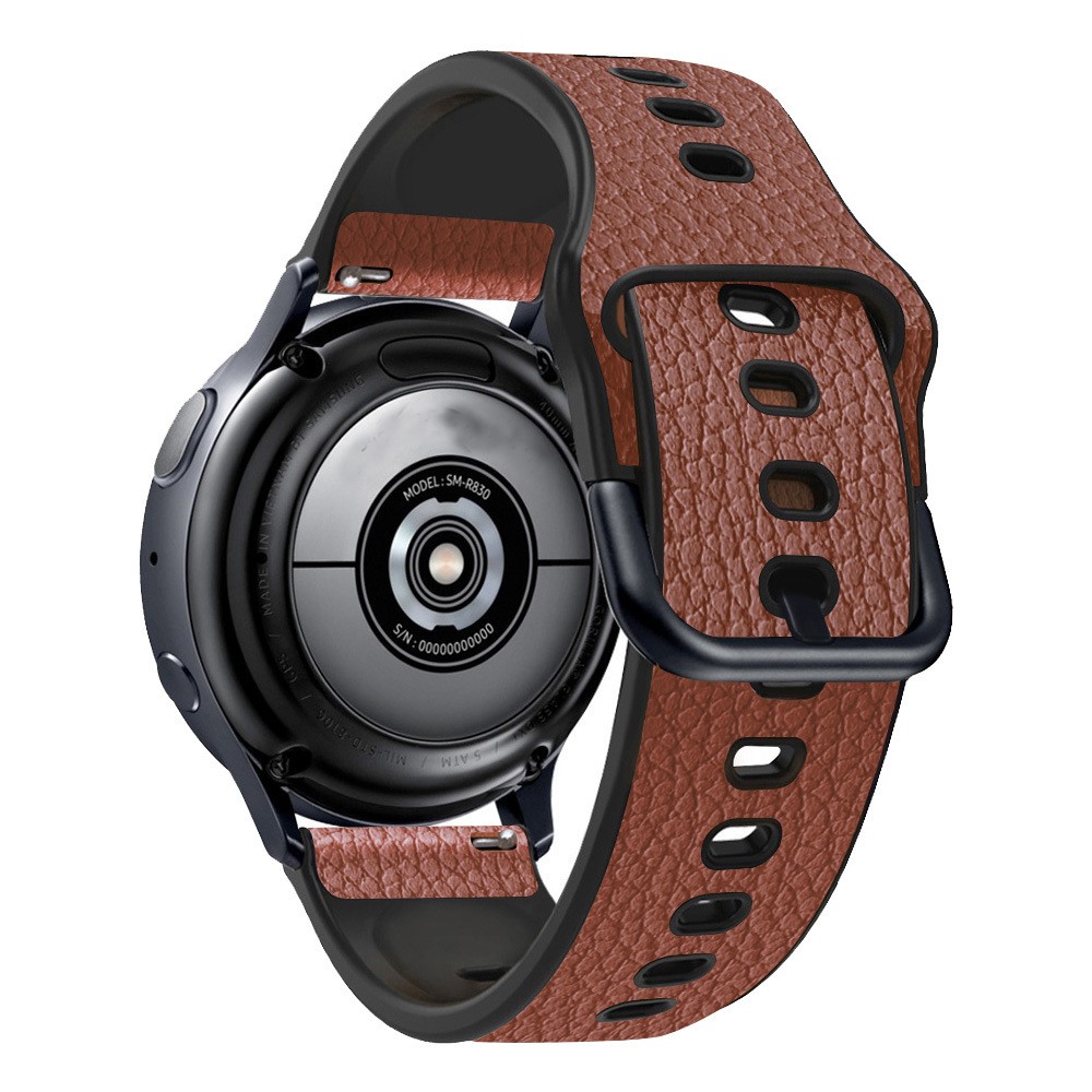 Wholesale 22mm Litchi Texture PU Leather Coated TPU Watchband Adjustable  Multiple Holes Replacement Strap for Huawei Watch GT3 46mm/GT Runner -  Light Brown from China | TVC-Mall.com