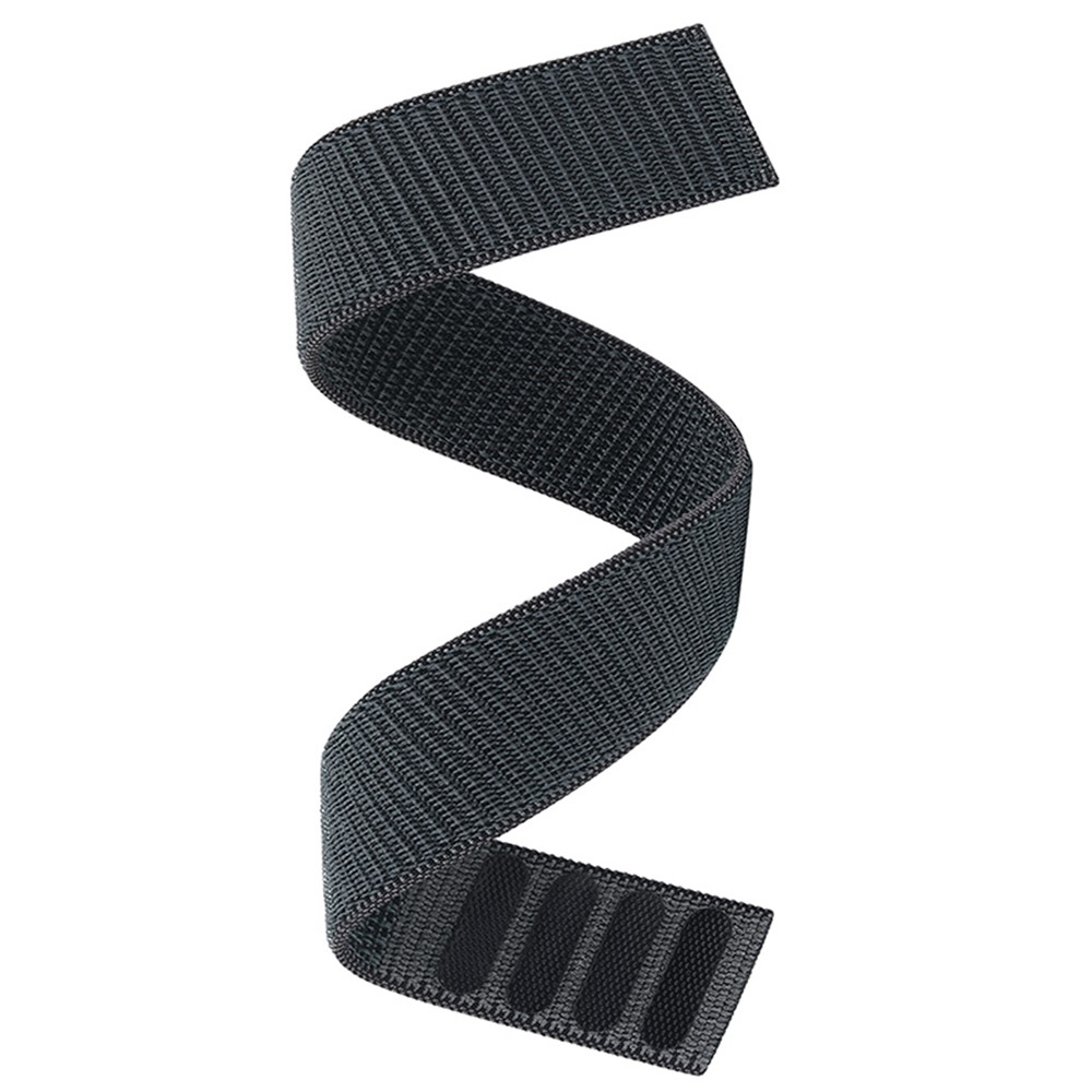 26mm Loop Fastener Nylon Watch Strap Wrist Band Replacement for Garmin Fenix 6X/Fenix 6X Pro/Fenix 5X Plus - Grey-2