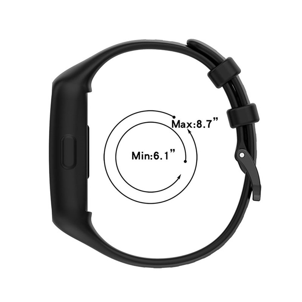 Replacement One-piece Smart Watch Strap Case Silicone Wrist Band for Honor Band 6/Huawei Band 6/Huawei Band 6 pro - Cyan-5