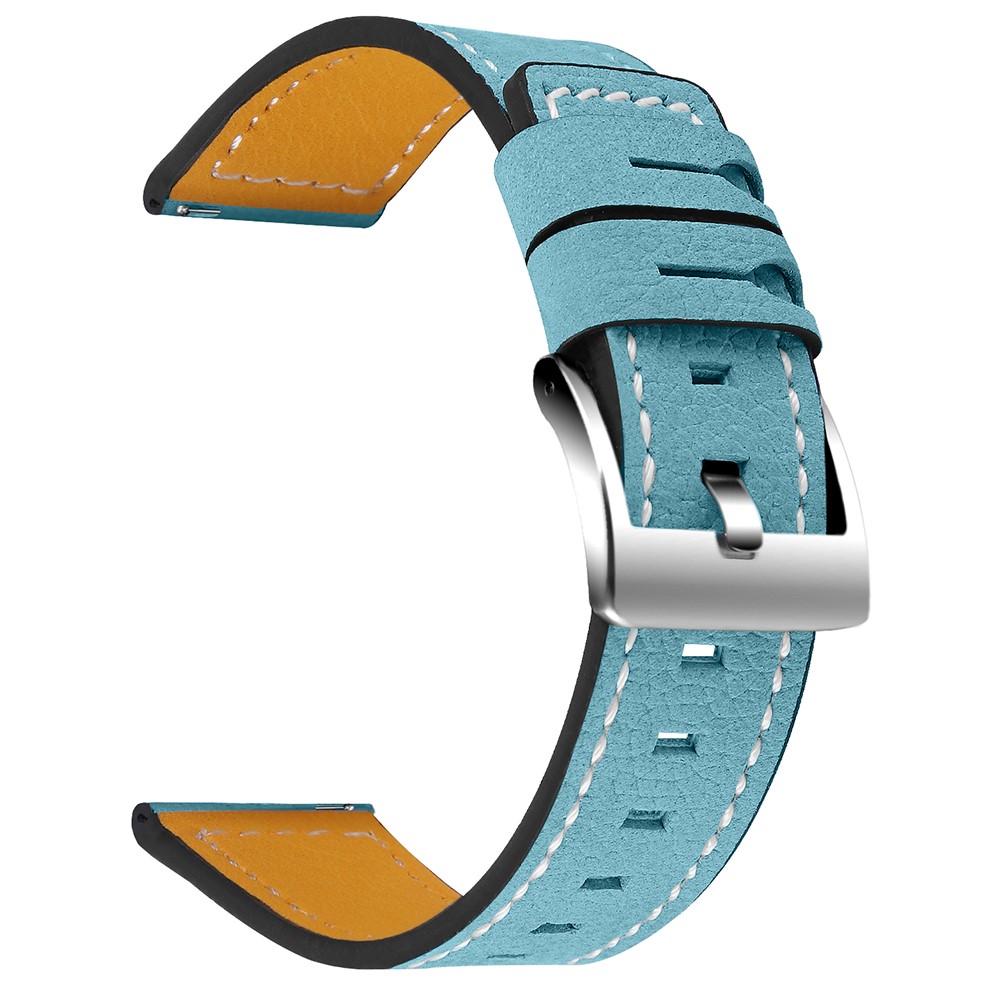 Wholesale For Huami Amazfit Bip 1S/Amazfit GTR 42mm/GTS/Bip Lite Cowhide  Leather Watch Strap Universal Wrist Band Replacement Watchband - Blue from  China | TVC-Mall.com