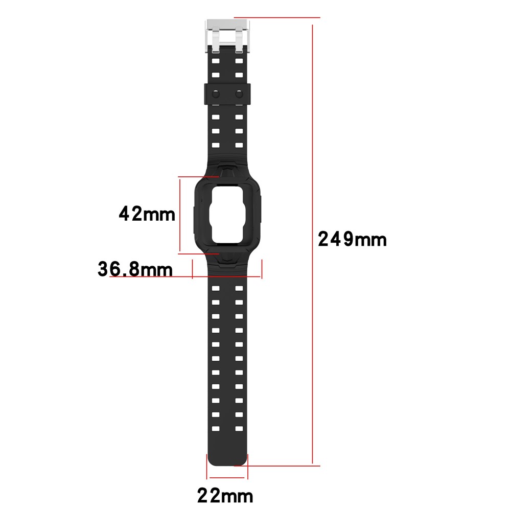For Xiaomi Redmi Watch 2 Lite/Mi Watch Lite2/Lite1 Universal Silicone Watchband Wrist Strap Sports Watch Quick Release Watch Band Case with Buckle - White-9