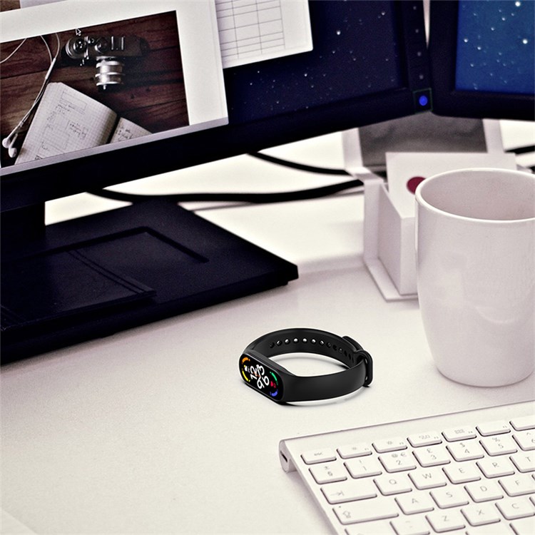 Для Xiaomi Mi Band 7/6/5 Tpu Watch Band Quick Release Rast Form For Sports Watch Accessories - Сапфир-7