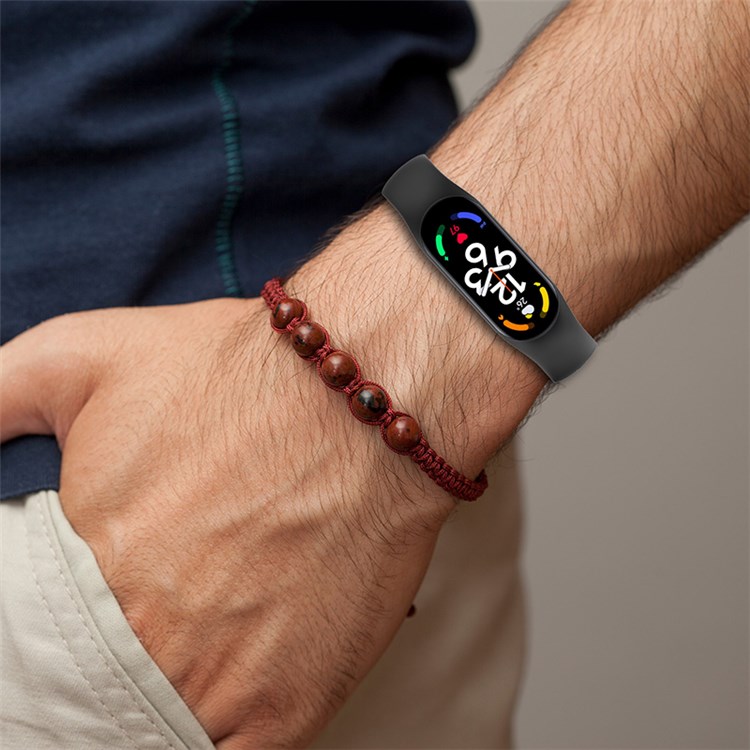 Для Xiaomi Mi Band 7/6/5 Tpu Watch Band Quick Release Rast Form For Sports Watch Accessories - Серый-6