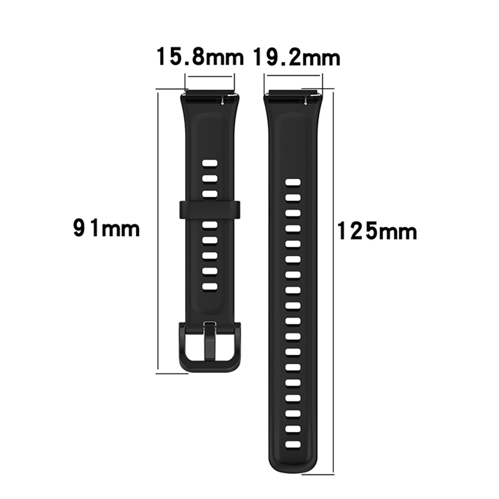 Pattern Printing Watch Strap for Huawei Band 7, Adjustable TPU Wrist Band Replacement Bracelet - Leopard Pattern-12