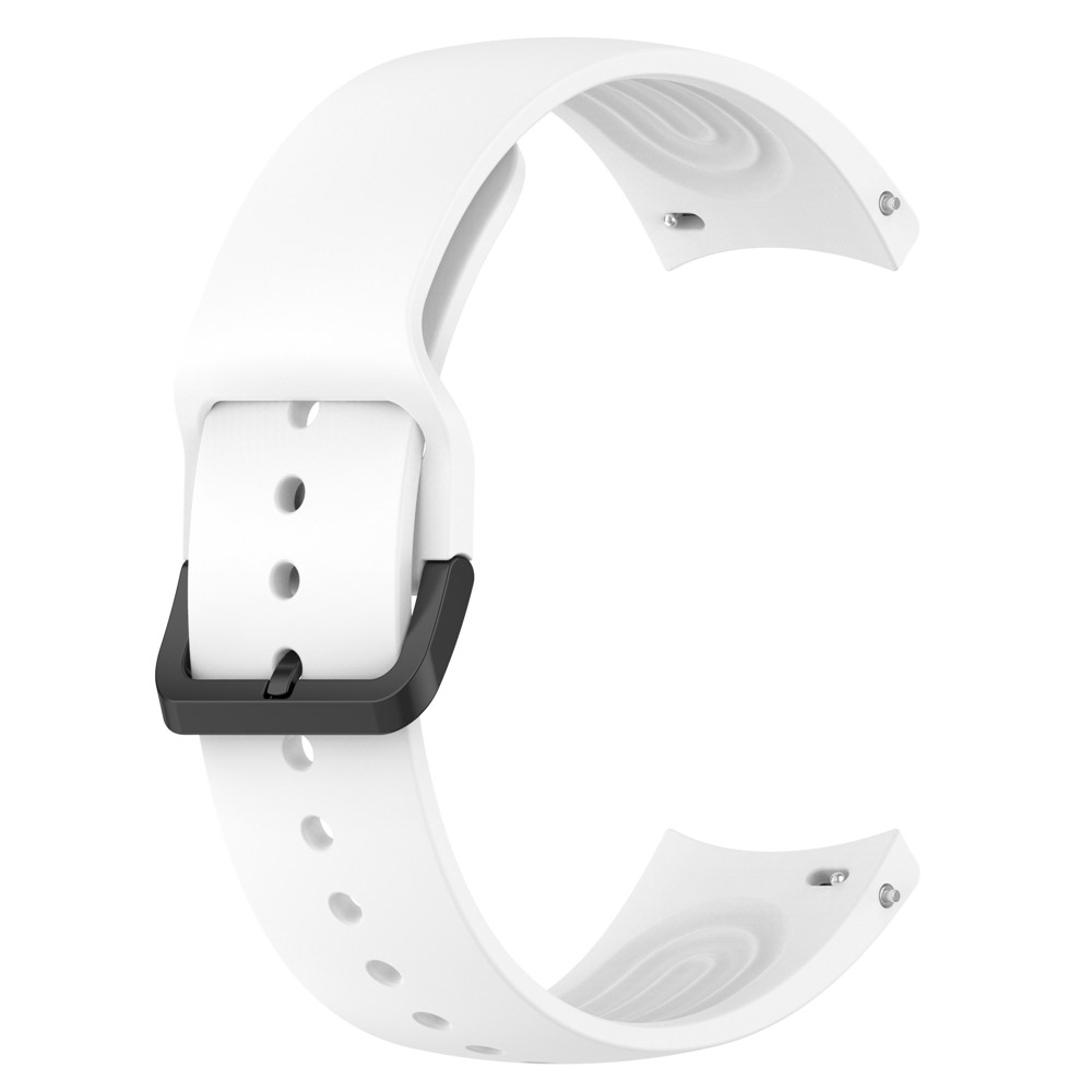 For Xiaomi Watch S1 Pro Silicone Watch Bands 22mm Quick Release Watch Strap Soft Replacement - White-3