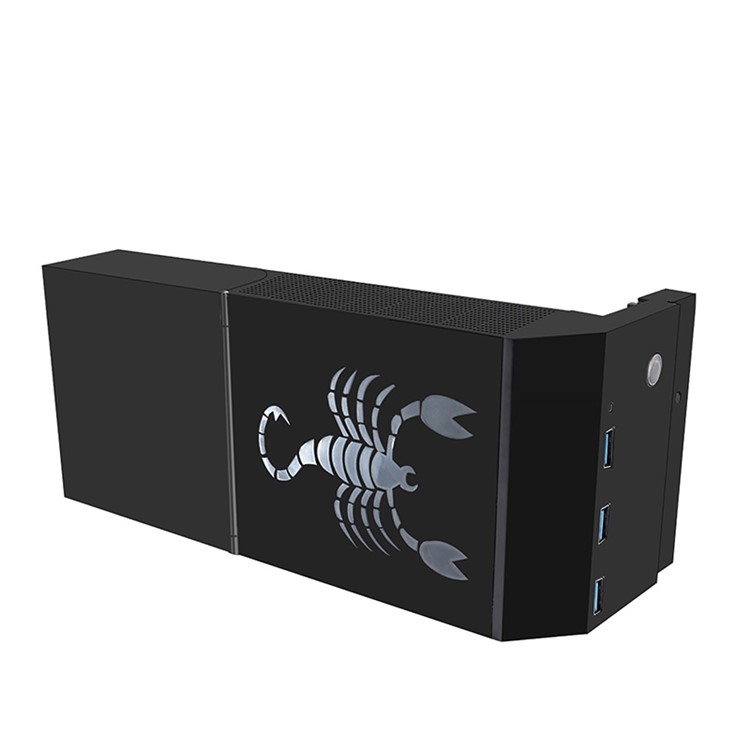 JYS-X121 Hard Drive Enclosure with USB 3.0 Hub for Xbox One X-3