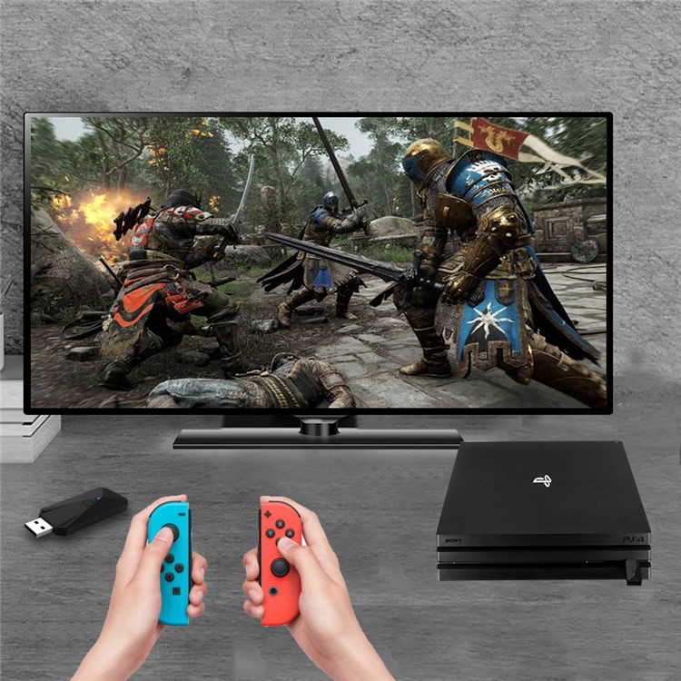 JYS Joystick Adapter Wired Bluetooth Game Gamepad Converter for PS4/Switch/PS3/PC-6