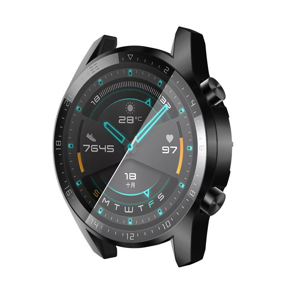 Caso de Proteção Com TPU Eletroplinado Para Huawei Watch GT 2 46mm - Preto