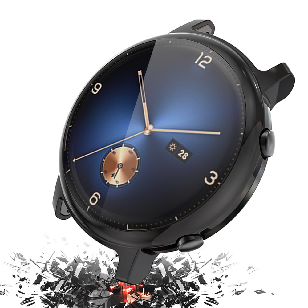 Electroplated TPU All-wrapped Protector Cover for Huawei Watch GT 2 42mm - Black-5
