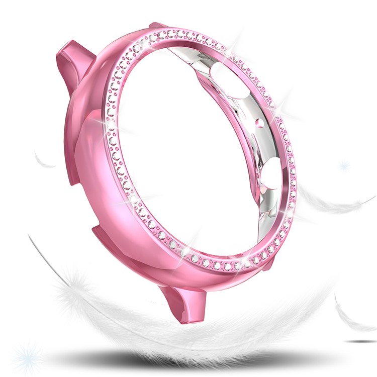 Wholesale Rhinestone Decor All-around Protective Case for Samsung Galaxy  Watch Active 2 44mm - Pink from China | TVC-Mall.com