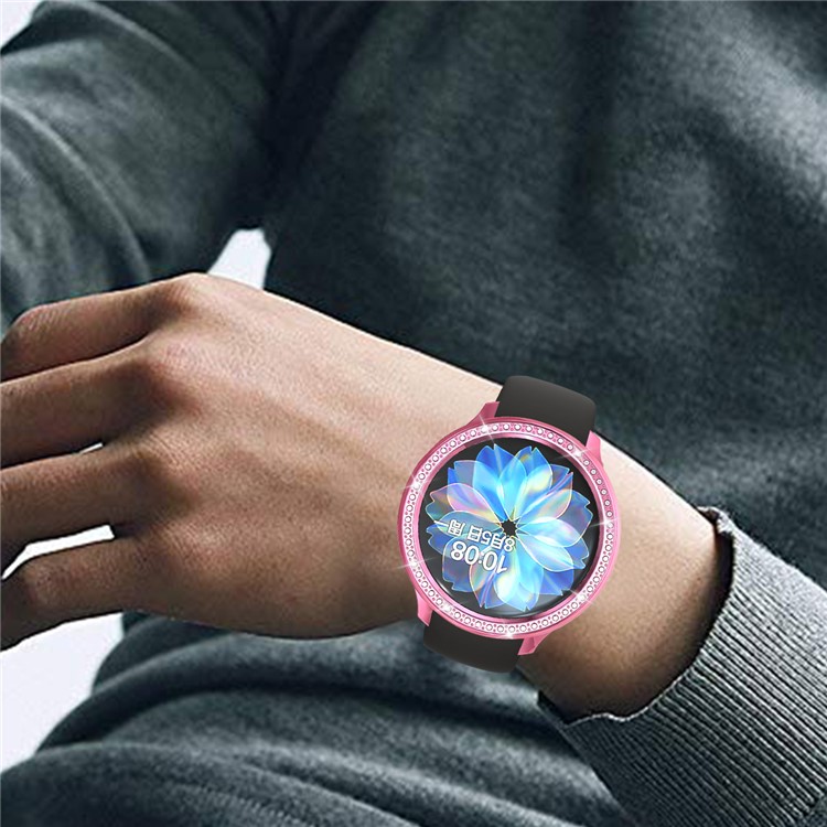 Wholesale Rhinestone Decor All-around Protective Case for Samsung Galaxy  Watch Active 2 44mm - Pink from China | TVC-Mall.com