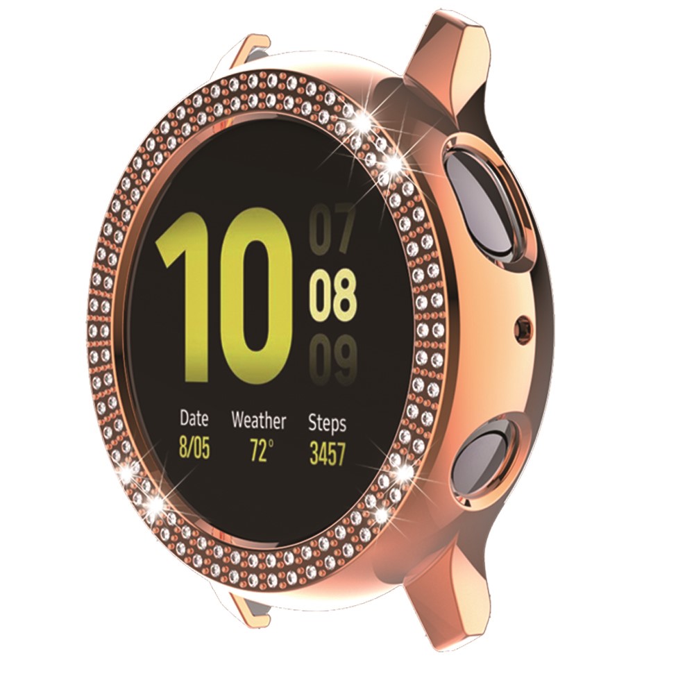 Wholesale Double Row Rhinestone Decor PC Frame Bumper Hard Case for Samsung  Galaxy Watch Active2 40mm - Rose Gold from China | TVC-Mall.com