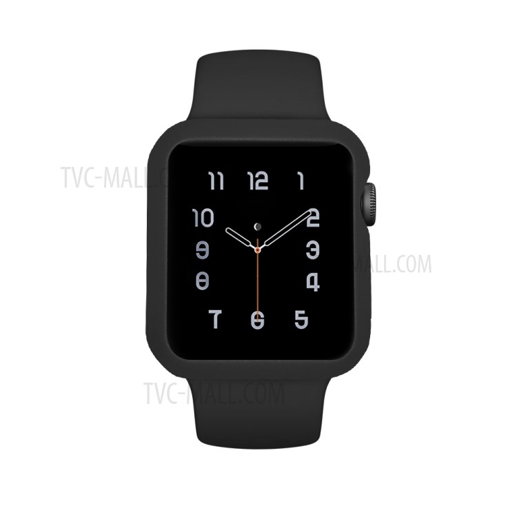Coquille De Pare-chocs En TPU Givré Pour La Série Montre De Pomme 3/2/1 42mm - Noir-7
