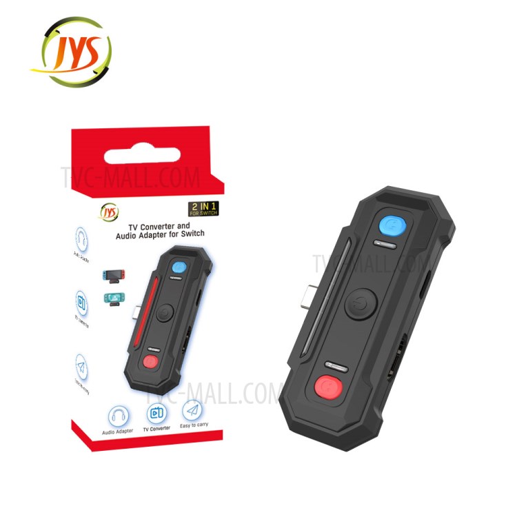 JYS Bluetooth Tipo Base-c Áudio Conversor De TV 5.0 USB Para O Interruptor-9