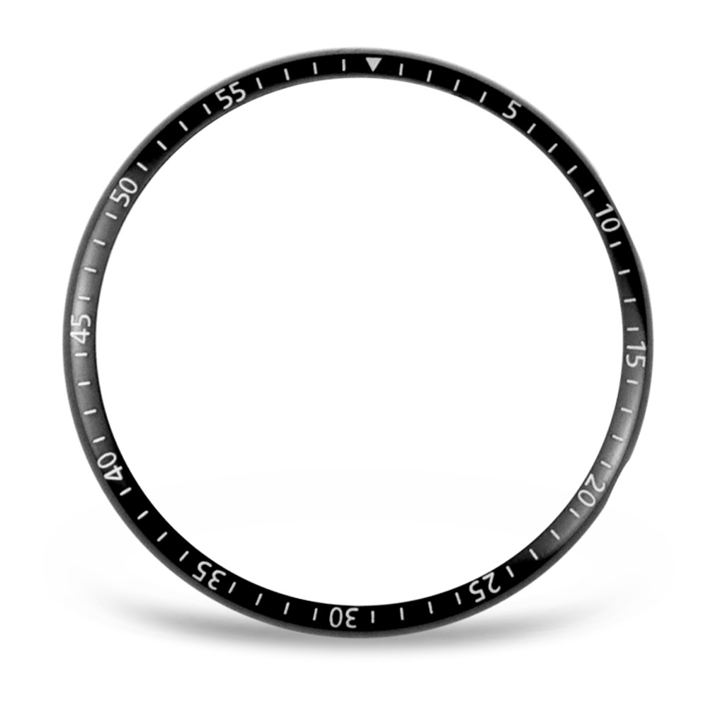 Edelstahluhr Lünettenring Für Samsung-Galaxie Aktiv 2 40mm Beobachten - Schwarz-2