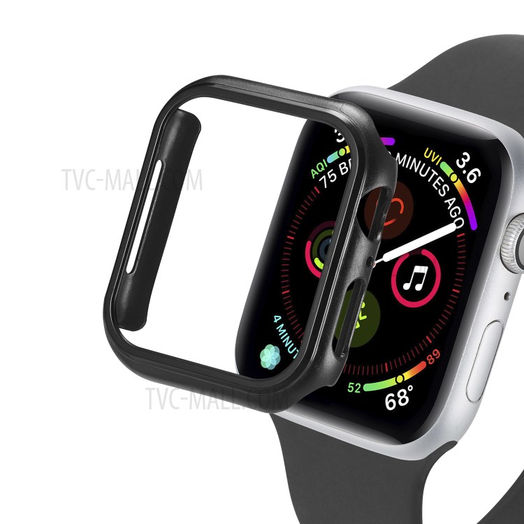 Matte PC Protective Cover for Apple Watch Series 3/2/1 42mm - Black-1