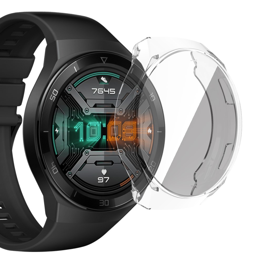 All-round Protective Electroplating TPU Shell for Huawei Watch GT 2e - Transparent-1