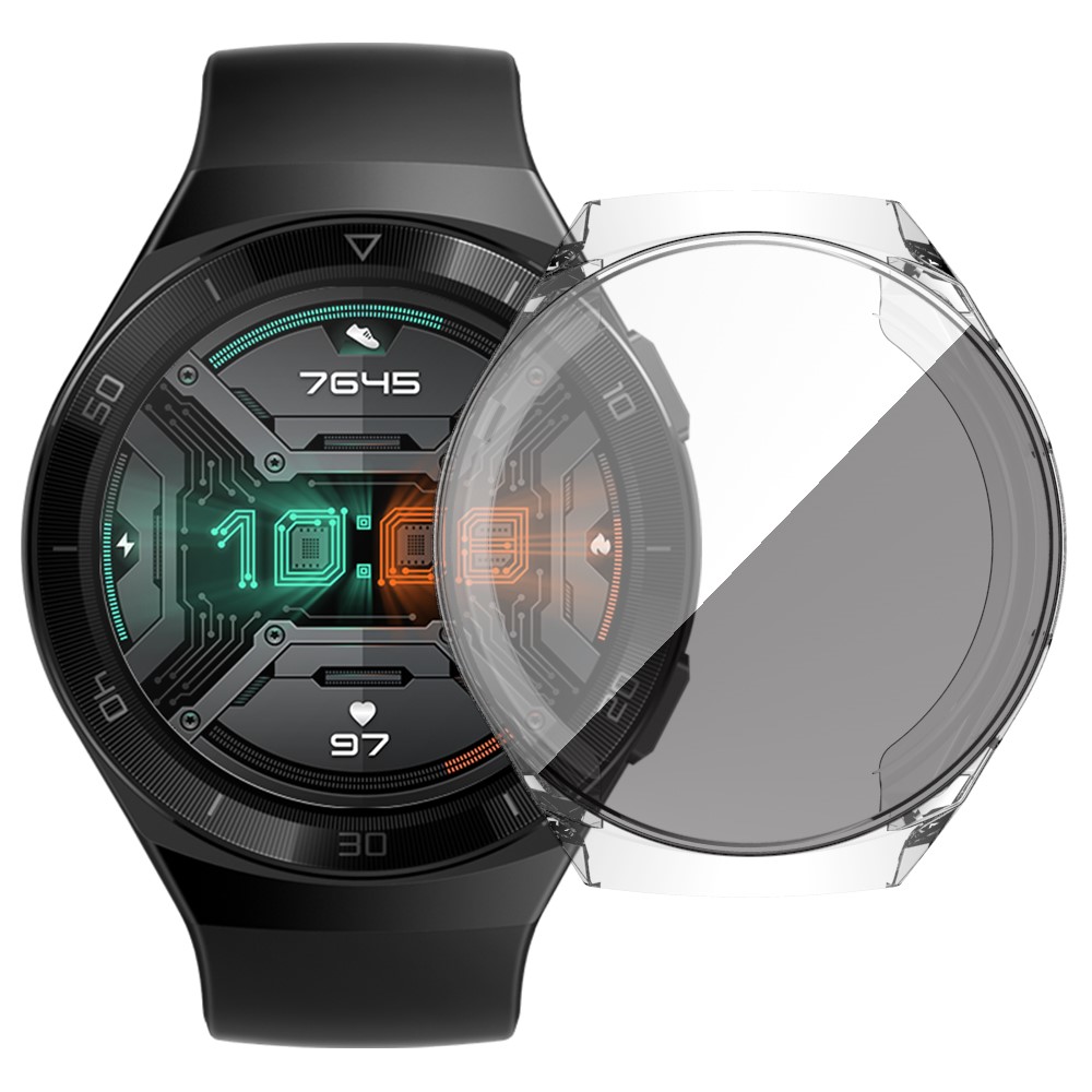 All-round Protective Electroplating TPU Shell for Huawei Watch GT 2e - Transparent-4