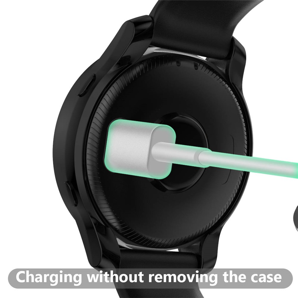Protective Electroplating TPU Watch Case for Garmin Venu - Black-3