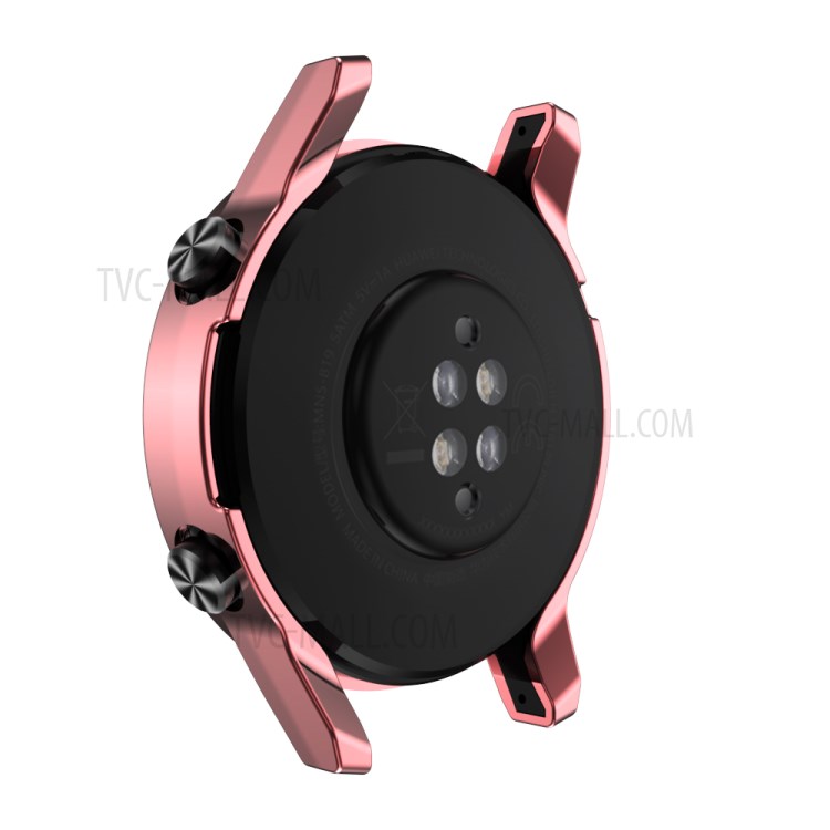 Galvanoplastia TPU Tampa Da Armação Para Huawei Honra Mágica 2 - Rosa-4
