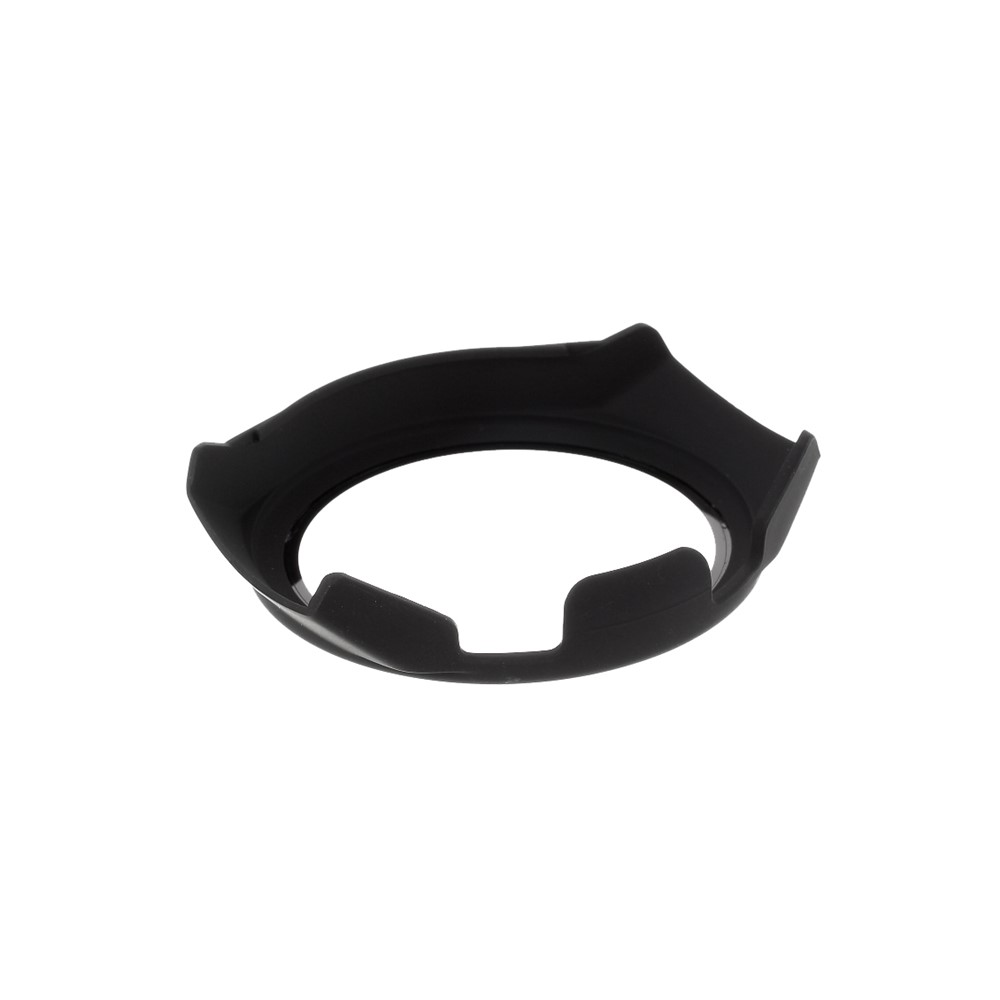 Rubberized PC Frame Intergrated Tempered Glass Screen Protector Smart Watch Cover for Huawei Watch GT 2e - Black-4