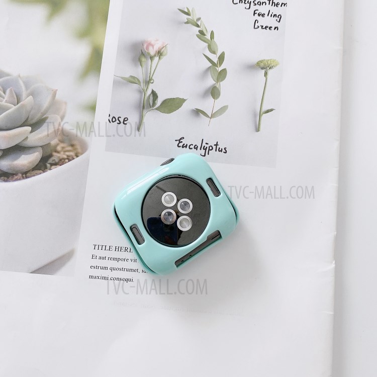 Silikon Smart Watch Schutzhülle Für Apple Watch Serie 1/2/3 38mm - Baby Blau-2