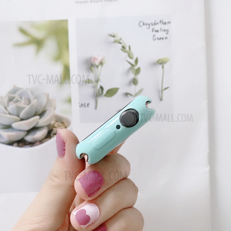 Silikon Smart Watch Schutzhülle Für Apple Watch Serie 1/2/3 38mm - Baby Blau-3