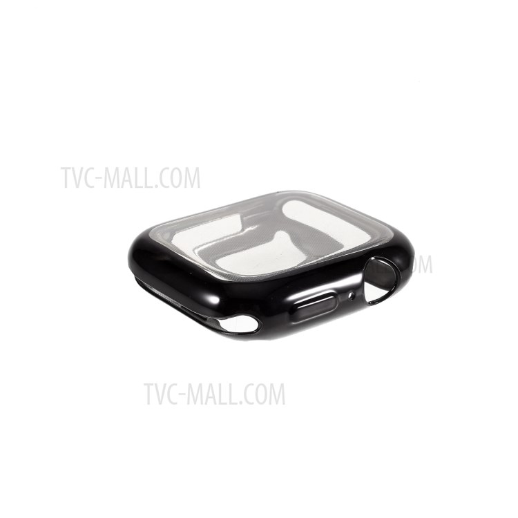 Electroplating TPU Ratch Back Frame Para Apple Watch Series 1/2/3 42 mm - Negro-2